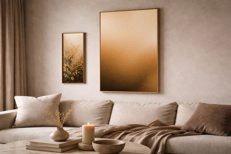 Vad är det egentligen vi hänger på väggen?