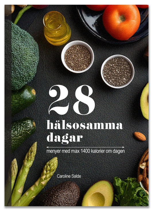 28 hälsosamma dagar: menyer med max 1400 kalorier om dagen