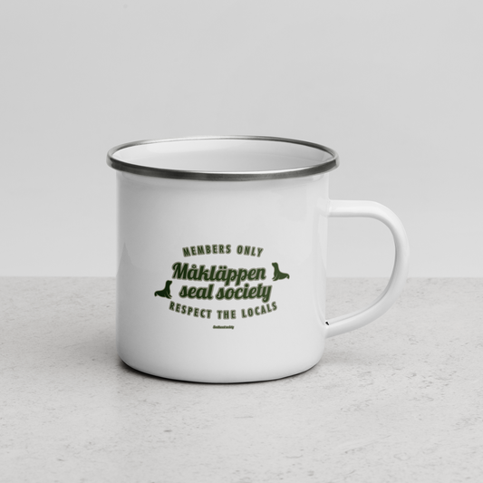 Emaljmugg Måkläppen emaljmugg från Byron Objects