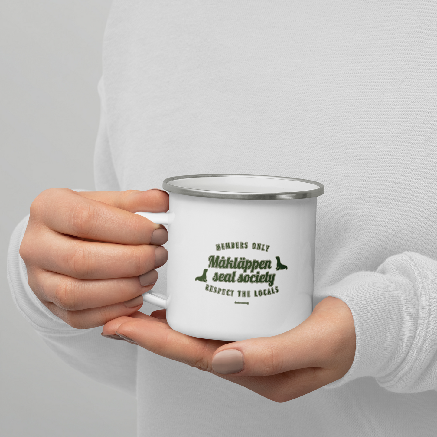 Emaljmugg Måkläppen emaljmugg från Byron Objects produktbild 8