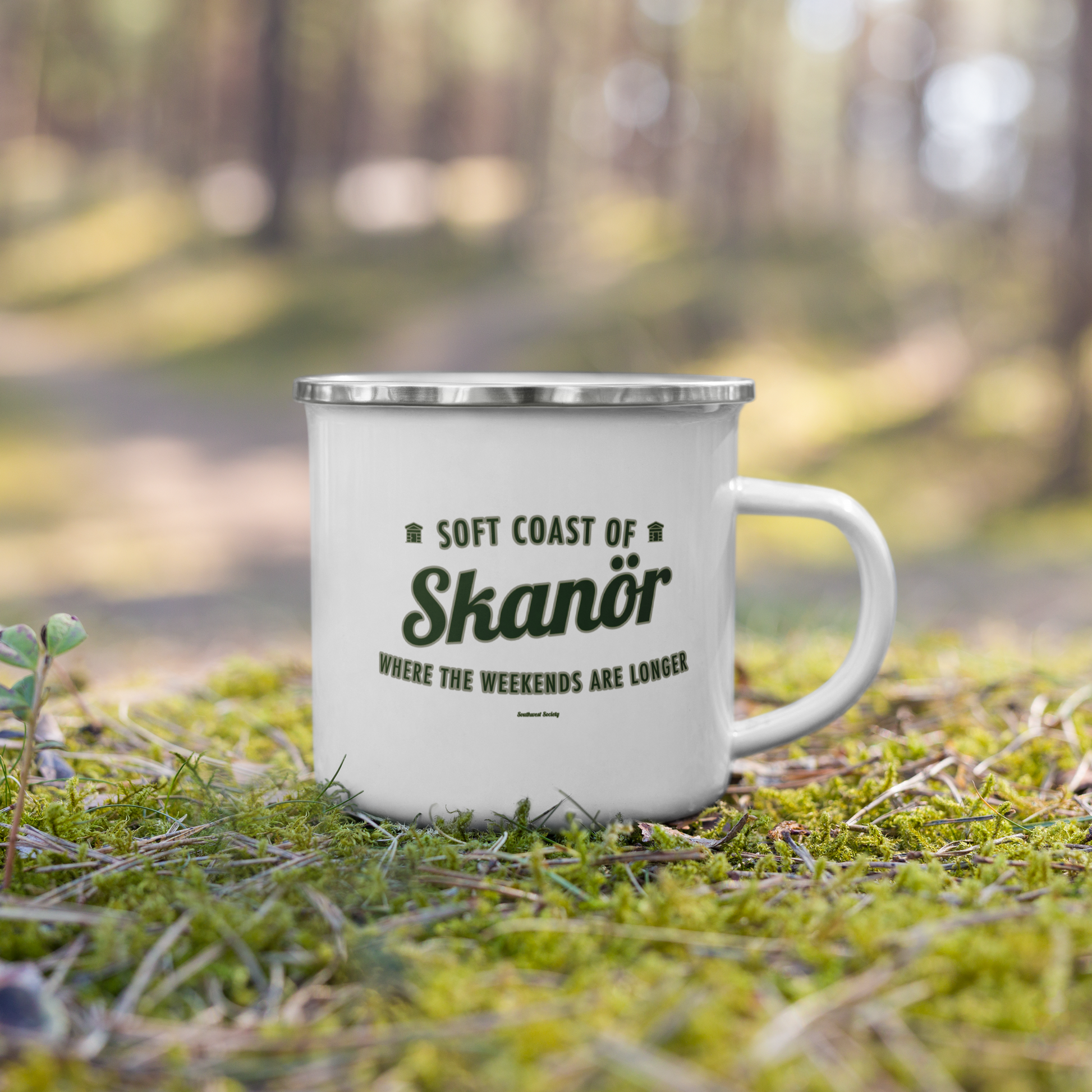 Emaljmugg – Skanör emaljmugg från Byron Objects produktbild 2